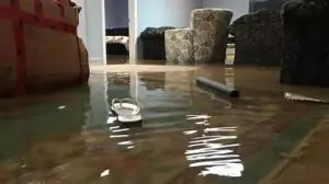 flooded basement