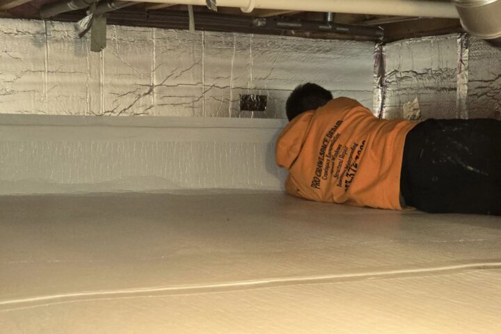 crawl space encapsulation, crawl space repairs Cleveland, Akron